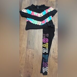 PINK by Victoria’s Secret outfit 2 two piece small/XS extra small